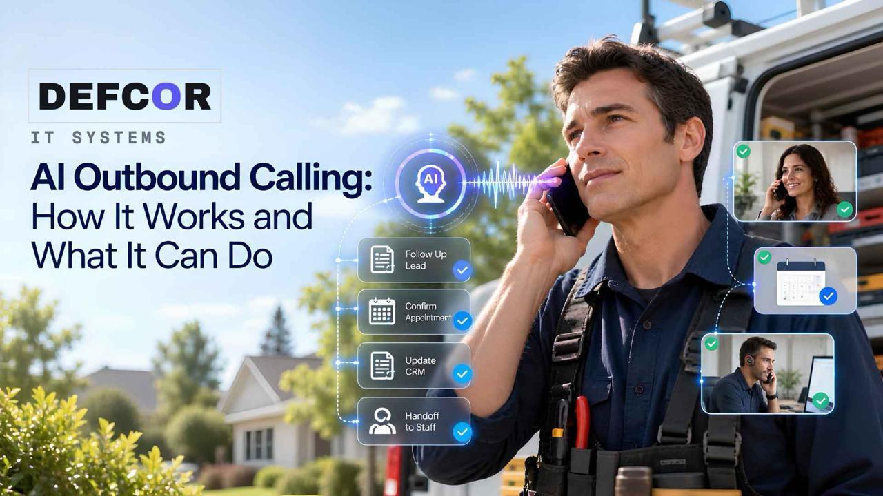 AI outbound calling for lead follow-up, appointment confirmation, CRM updates, and human handoff
